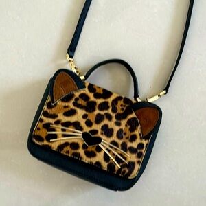 Kate Spade Purse Bag Leopard Kitty